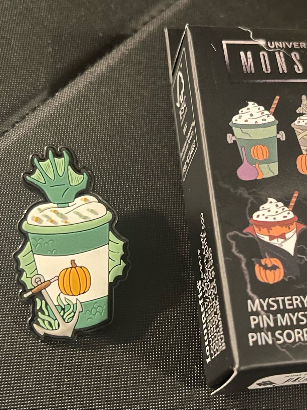 Loungefly Universal Monsters Creature Black Lagoon Latte blind box pin